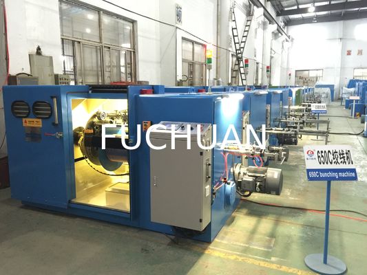 Double Twist Buncher Pay Off Machine Bobbin Max Diameter 250mm Εξοπλισμός