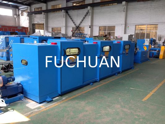 Χαμηλού θορύβου Wire Double Twist Bunching Machine Copper Twisting 630 800mm Equipment