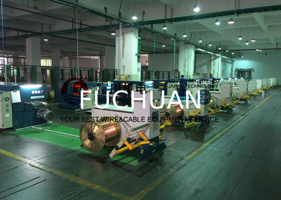 Sky Blue Double Twist Copper Wire Bunching Machine Μηχανήματα περιστροφής καλωδίων