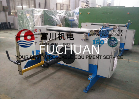 Active Double Shaft Pay Off Machine Double Twist Buncher 1,5kw Sky Blue 630