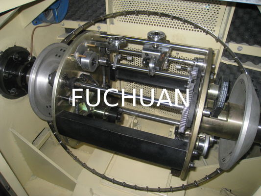 Μηχανή 250 mm Bobbin Wire Stranding 0.3Kgf Ενιαίο στροφή Z Οπλισμός Κατεύθυνσης