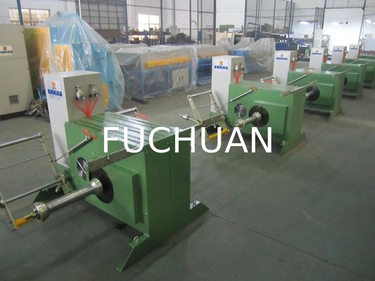 Χάλκινο σύρμα Double Twist Bunching Machine Multiple Drawing Bobbins Active Pay Off