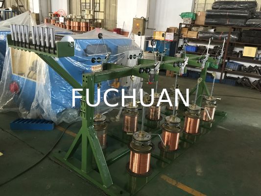 Ισχυρή μηχανή διπλής περιστροφής Bunching Εξοπλισμός γυμνού χάλκινου σύρματος από κονσέρβες καλωδίων