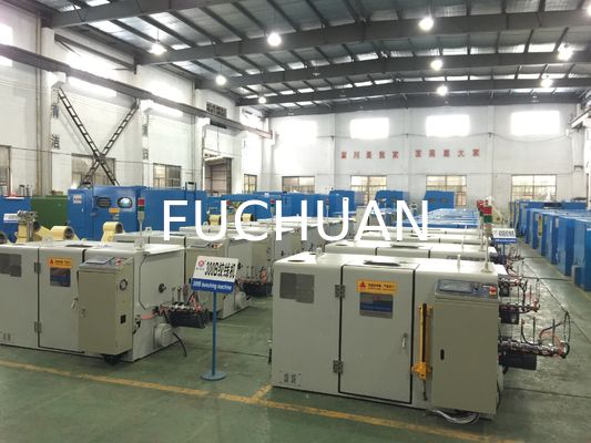3.7kw Διοδηγός Τεντωμένο σύρμα Buncher Copper Wire Twisting Machine 0.8mm - 10.8mm Περιοχή πεδίου