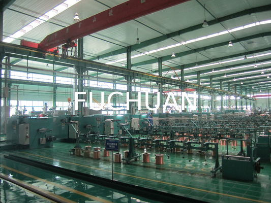 Wire Twisters Machinery Double Twist Bunching Machine 7,5Kw Inverter Power