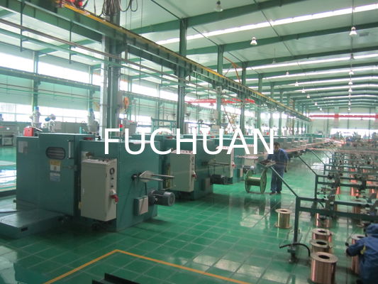 Wire Twisters Machinery Double Twist Bunching Machine 7,5Kw Inverter Power