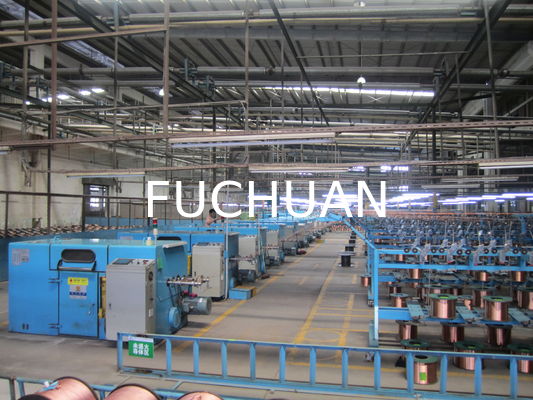 Wire Twisters Machinery Double Twist Bunching Machine 7,5Kw Inverter Power