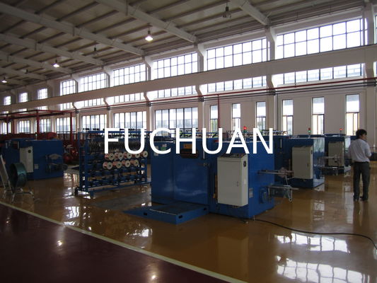 Double Twist Buncher Wire Stranding Machine 5Kgf Magnetic Powder Clutch Equipment