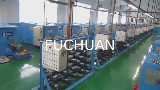 Μηχανή πλέξης καλωδίων Fuchuan Sky Blue, τμήμα πλέξης, περιοχή 0,0014-0,035mm2