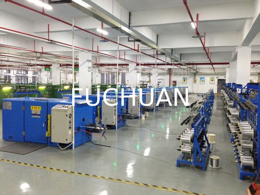 Μηχανή πλέξης υπερλεπτών καλωδίων Fuchuan 0,03mm - 0,32mm Εξοπλισμός πλέξης καλωδίων