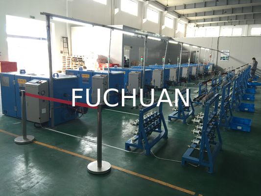 Μηχανή πλέξης υπερλεπτών καλωδίων Fuchuan 0,03mm - 0,32mm Εξοπλισμός πλέξης καλωδίων