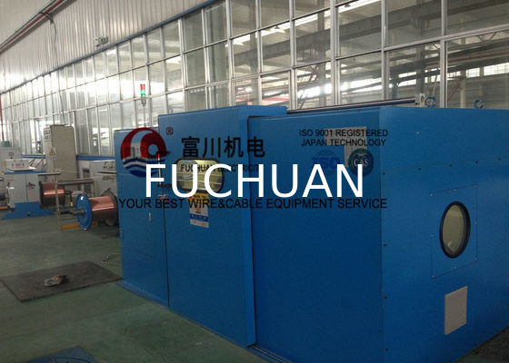 Κονσερβοποιημένο σύρμα Double Twist Bunching Machine Twisting Machinery Conductor
