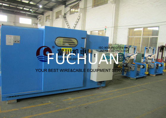 Κονσερβοποιημένο σύρμα Double Twist Bunching Machine Twisting Machinery Conductor