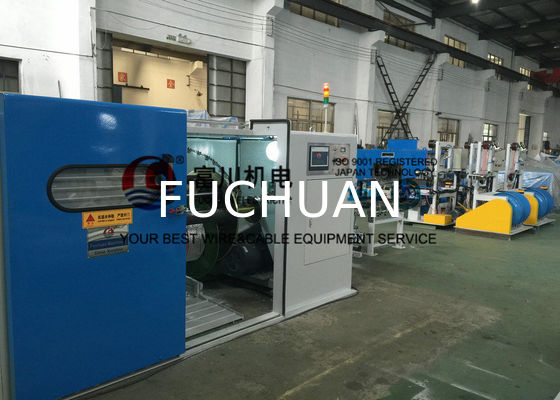 Κονσερβοποιημένο σύρμα Double Twist Bunching Machine Twisting Machinery Conductor