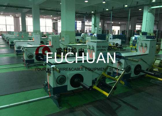 Sky Blue Double Twist Copper Wire Bunching Machine Μηχανήματα περιστροφής καλωδίων