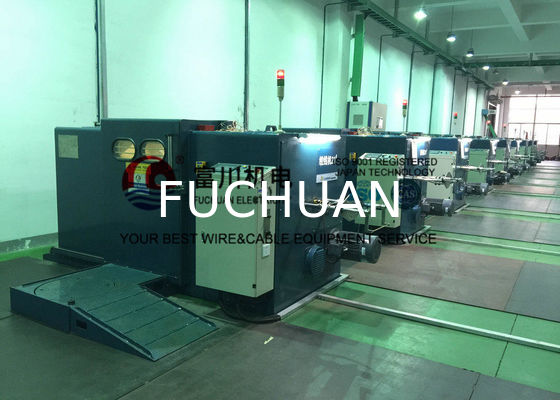 Sky Blue Double Twist Copper Wire Bunching Machine Μηχανήματα περιστροφής καλωδίων