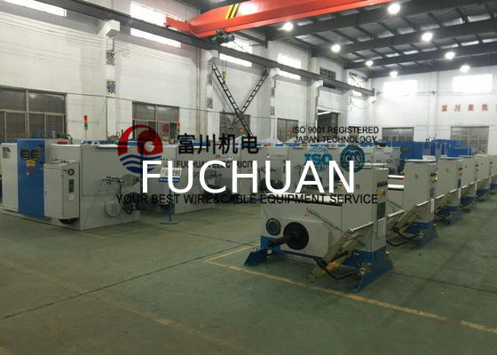 630 Active Pay Off Double Twist Bunching Machine Double Wire Twisting Pneumatic Tension