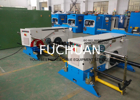 630 Active Pay Off Double Twist Bunching Machine Double Wire Twisting Pneumatic Tension