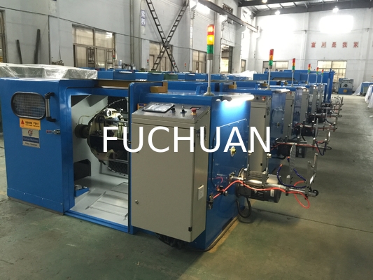 0.03-0.64mm Ηλεκτρικό χαλκό σύρμα κατασκευής Twisting Buncher Machine