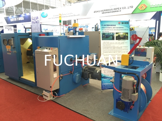 0.05-2.52mm κονσερβοποιημένο σύρμα χαλκού Double Twisting Stranding Making machine