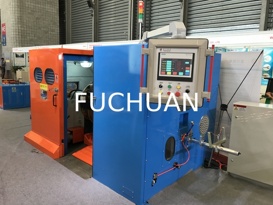 0.05-2.52mm κονσερβοποιημένο σύρμα χαλκού Double Twisting Stranding Making machine