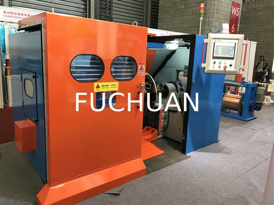 0.05-2.52mm κονσερβοποιημένο σύρμα χαλκού Double Twisting Stranding Making machine