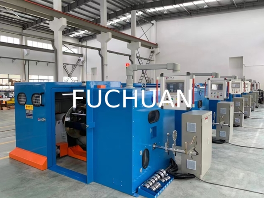 Μηχανή χάλυβα Double Twist Bunching 5000KG Δυνατότητα υψηλή ταχύτητα