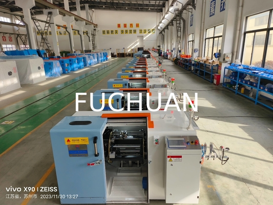 S ή Z κατεύθυνση στροφής Χαλκού καλώδιο Bunching Twisting Buncher Machine Ηλεκτρική αλλαγή θέσεων με σύστημα ελέγχου PLC