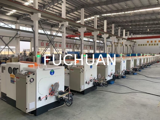S ή Z κατεύθυνση στροφής Χαλκού καλώδιο Bunching Twisting Buncher Machine Ηλεκτρική αλλαγή θέσεων με σύστημα ελέγχου PLC