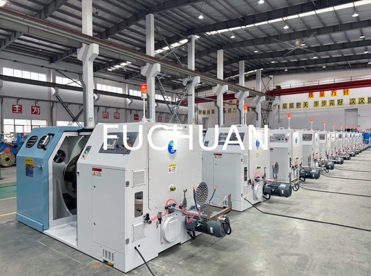 7Μηχανή συσσωρευτής σύρματος χαλκού.5KW για σύρματα διαμέτρου 0,2-1,04mm 4500KG χωρητικότητα φορτίου