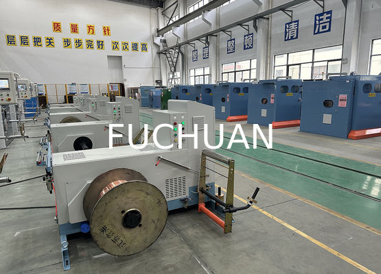 Φουτσούαν υψηλής ταχύτητας διπλή στροφή Stranding Machine Buncher με ηλεκτρονικά πεδία