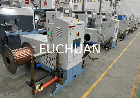 Φουτσούαν υψηλής ταχύτητας διπλή στροφή Stranding Machine Buncher με ηλεκτρονικά πεδία
