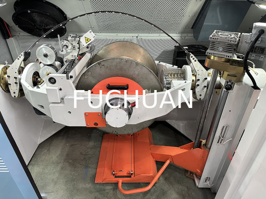 Αλουμινένιο σύρμα Χαλκό σύρμα Διπλό Twist Buncher Machine 380V τάση για ομαλή λειτουργία