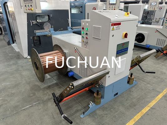 Ηλεκτρονικές θέσεις Fuchuan High Speed ​​Double Twisting Stranding Machine Bunching σύρματα από χαλκό