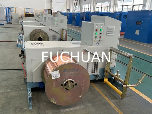 Κονσερβοποιημένο σύρμα Stranding Copper Wire 630 Double Twist Bunching Machine Fuchuan