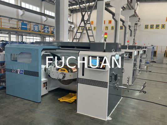 Κονσερβοποιημένο σύρμα Stranding Copper Wire 630 Double Twist Bunching Machine Fuchuan