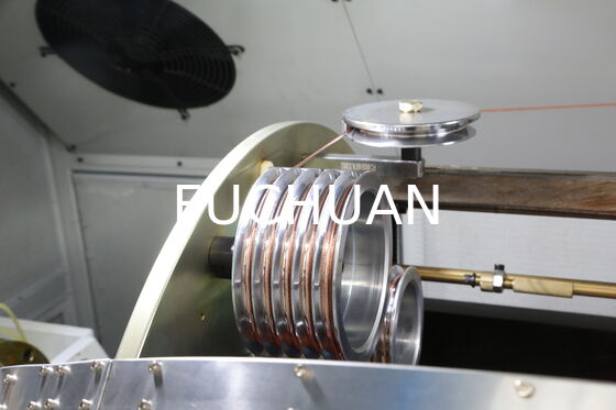 Μηχανή διπλής περιστροφής Bunching Single Fiber Bow Design Εξοικονόμηση ενέργειας 25 τοις εκατό PLC Pitch