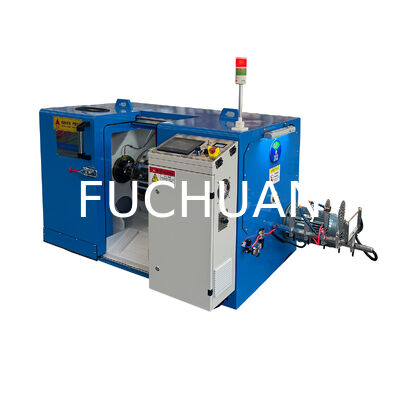 Fuchuan 0.03-0.18mm Υψηλής ποιότητας αυτόματη μηχανή διπλής στροφής για την κατασκευή καλωδίων χαλκού
