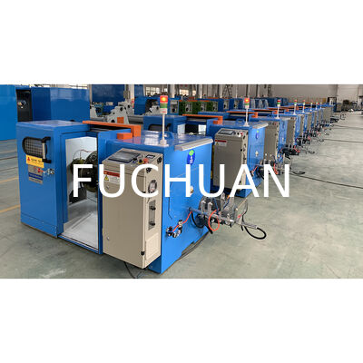 Fuchuan 0.03-0.18mm Υψηλής ποιότητας αυτόματη μηχανή διπλής στροφής για την κατασκευή καλωδίων χαλκού