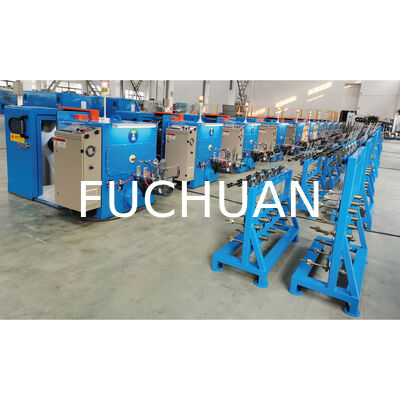 Fuchuan Ultra Fine Wire Twisting Bunching Buncher Stranding Cable Braiding Machine Wire Cable Making Machine