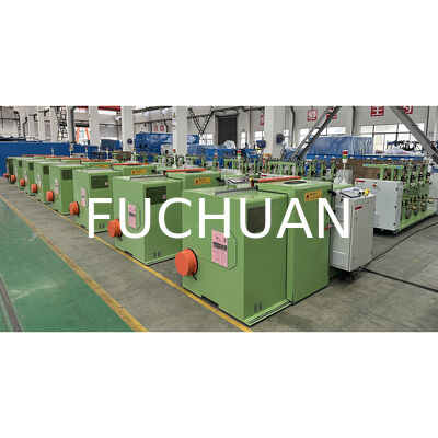 Μηχάνημα συσσώρευσης χάλκινων συρμάτων υψηλής ταχύτητας Fuchuan 400b Αδιαβάθμητο καλώδιο ρύθμισης βήματος περιστροφής
